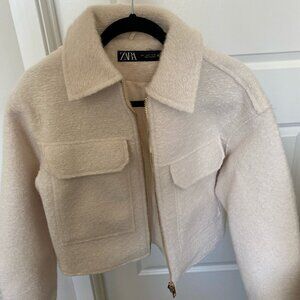 CROPPED ZARA JACKET-BEIGE